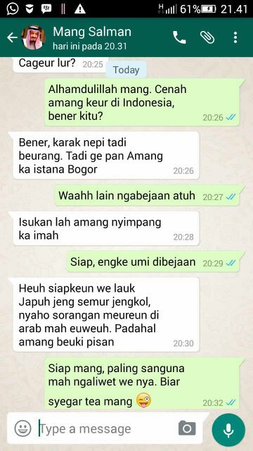 Rinald2Rod's tweet image. Mang salman mau kerumah euyy haha