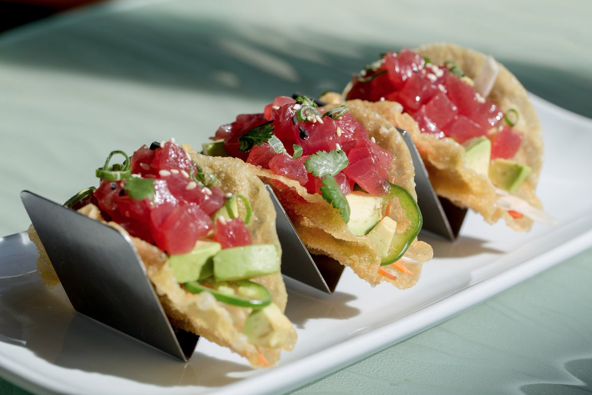 sugabyfoo's tweet image. Happy March! Celebrate the first day of March with some Ahi Tuna Tacos #FirstDayofMarch #Tacos