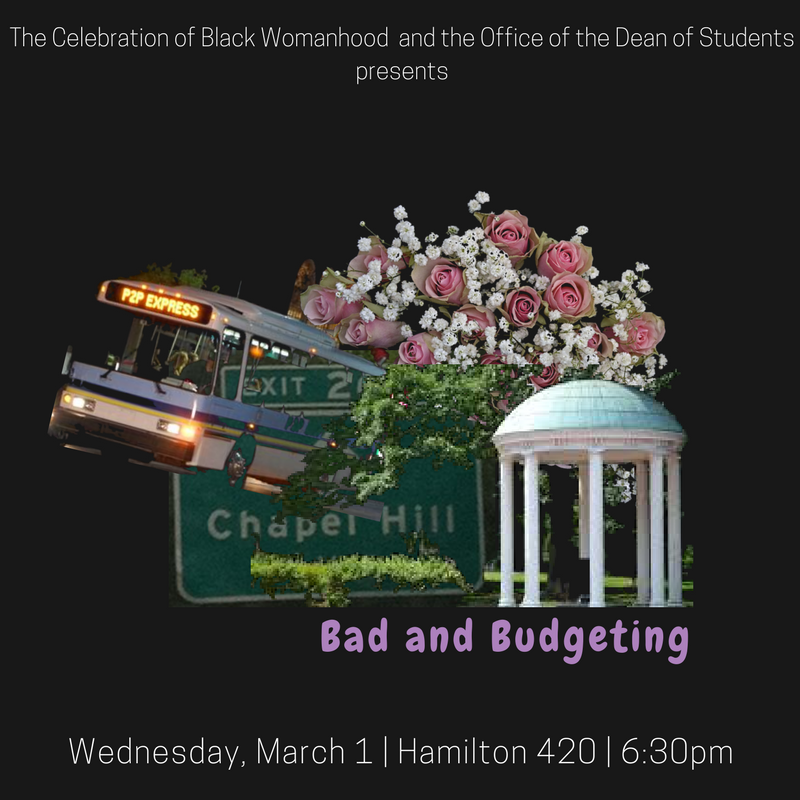 UNC_CBW's tweet photo. Join us and the Office of the Dean of Students tonight as we discuss  tips for managing your money! RSVP here: https://t.co/CoJ36HXaxk https://t.co/OnDEDKLmJd
