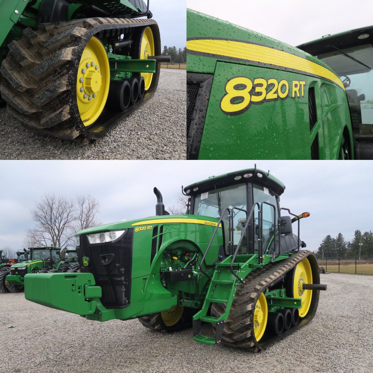 JD_TylerHatton's tweet image. Those are some funny looking tires !! First 8RT out of the yard @McGrails Hopefully not the last ! #tracks #lesscompaction @JohnDeere
