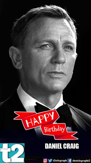 He\s always been our favourite Bond! t2 wishes a very happy birthday to 007 Daniel Craig. 