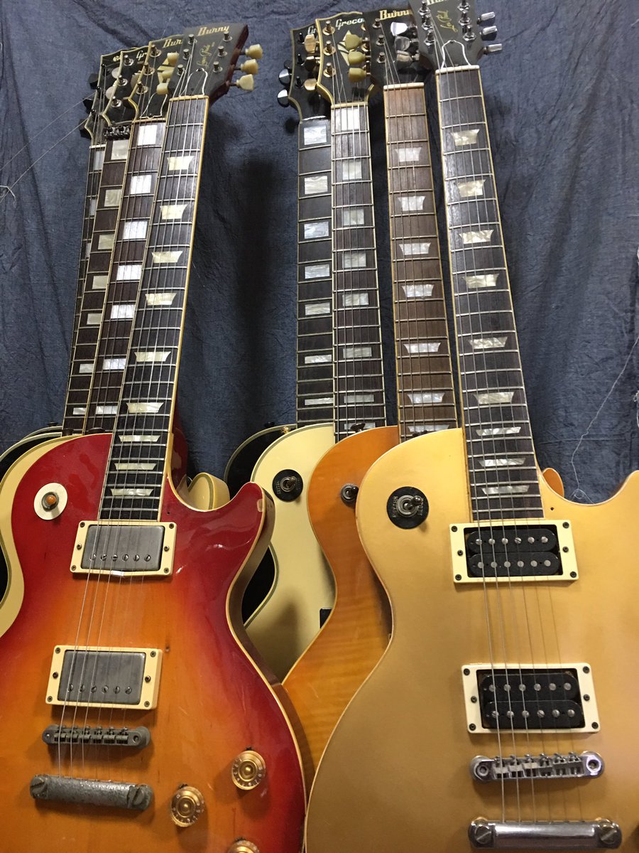 くろまさ A Twitter いい機会なのでレスポールっぽいモノ集めてみた Burny 4 Greco 3 春日楽器 1 ケーラー付きとか サスティナー付きとかemgだったりバルトリーニだったり 今のナンバーワンは年頃のburnyチェリーサンバースト レスポールナンバーワン決定戦 くろまさ A Twitter いい機会なのでレスポールっぽいモノ集めてみた Burny 4 Greco 3 春日楽器 1 ケーラー付きとか サスティナー付きとかemgだったりバルトリーニだったり 今のナンバーワンは年頃のburnyチェリーサンバースト レスポールナンバーワン決定戦