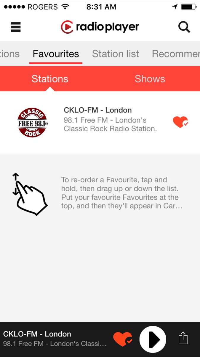 ClassicRock981's tweet photo. Check out the new app from @RadioplayerCa where you can stream us wherever and whenever you want! #cklo #ldnont https://t.co/xEkvJAQy5B