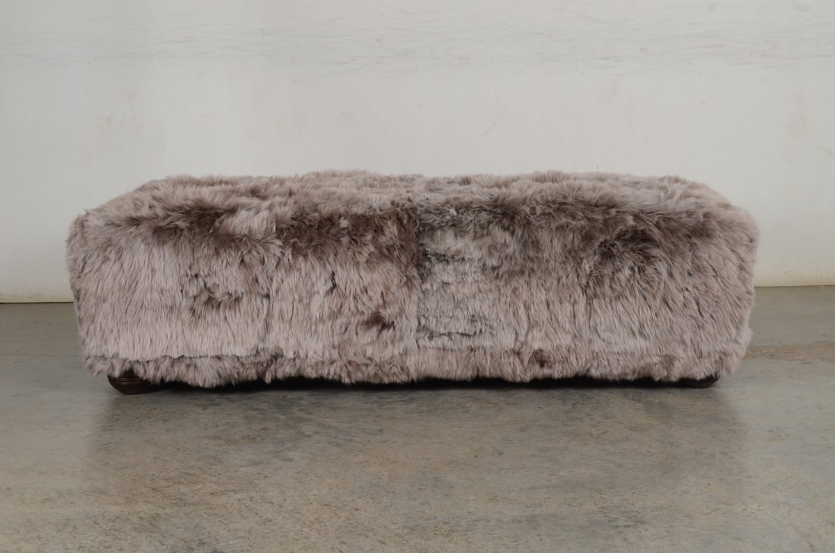 theCOCOCO's tweet photo. Two of our newest creations: A Chesterfield in Mont Blanc Opal + Ottoman in Suri Mink. Hides from @MooreandGiles. #interior #style #trends https://t.co/pQI7QyBcHM