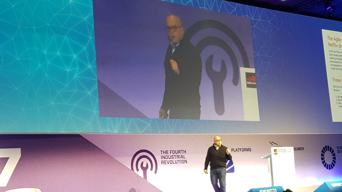 98arthurj's tweet image. "Differentiation is built not bought" @jeffiel #mwc17 @twilio #developermindset