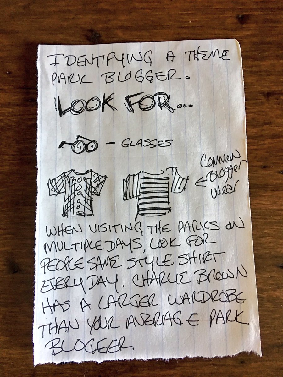 derekburgan's tweet image. A THEME PARK BLOGGER SPOTTING GUIDE for anyone going to this year's Flower and Garden Festival. Print and study. It may save your life.