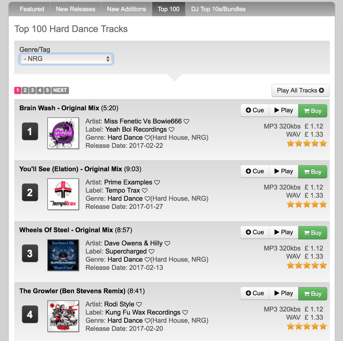 MissFenetic's tweet photo. Number 1 in the Top Hard House tracks. Number 1 in the Top NRG tracks. NUMBER 2 OVERALL IN THE HARD DANCE CHART!! 😀 @Bowie_666 @Yeah_Boi_HQ https://t.co/tk4o2GVOnL