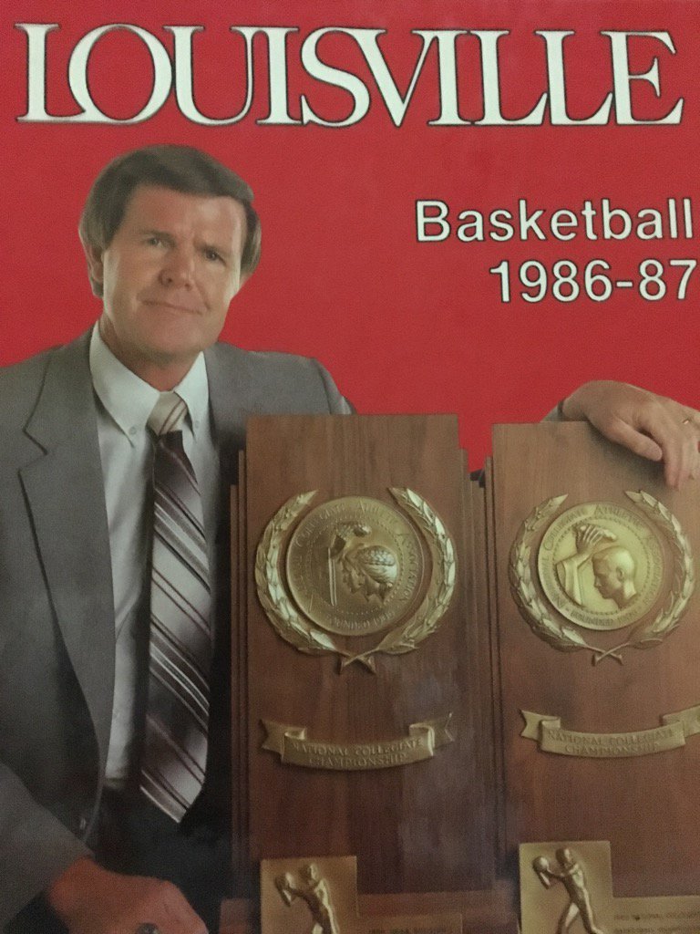 Happy 80th Birthday in-advance (Mar-2) to former Louisville coach Denny Crum. 30-yrs. 6-Final Fours. 2-Masterpieces! 