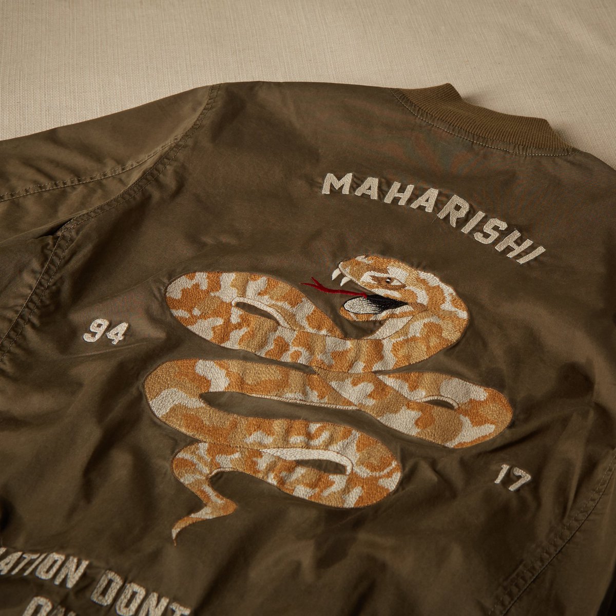 endclothing's tweet photo. The latest #SS17 from Maharishi including the Adder Tour Jacket -- coming soon. https://t.co/5MPmjW9OO5