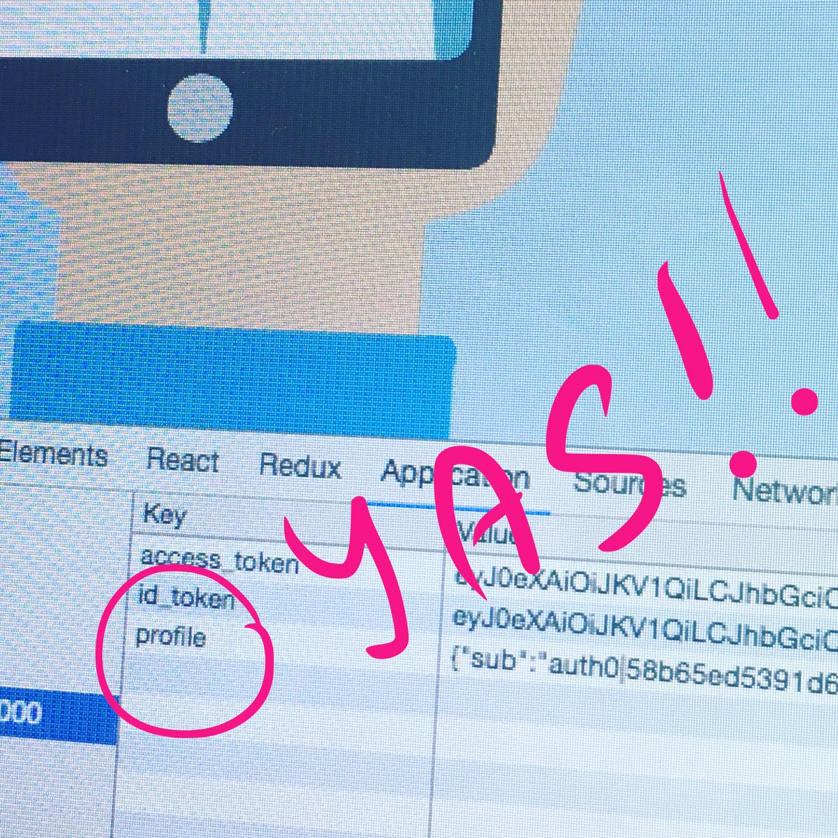 _iankhor_'s tweet image. That YAS feeling ! #coderjourney #auth0