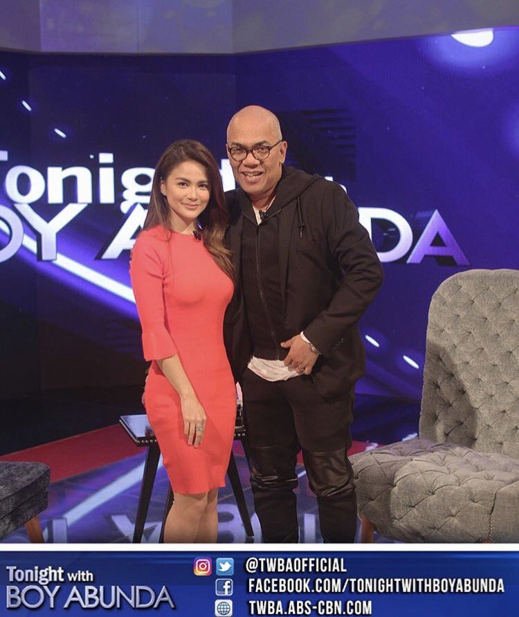 ElisseJoson's tweet photo. Always an honor to be on your show tito boy ☺️ salamat po @TWBAofficial https://t.co/RNRUIJvud4