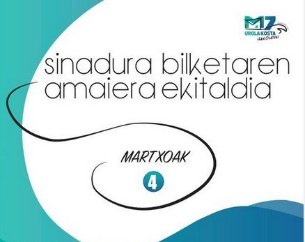 AzkoitiaGuka's tweet photo. Sinadura bilketaren amaiera ekitaldia, zapatuan. https://t.co/ncXJzmD46h #Urrats #GureEskuDago https://t.co/27OcI5rDi8