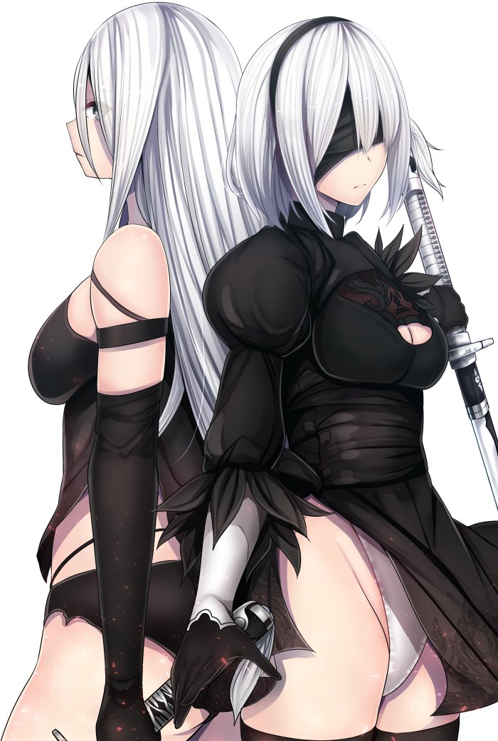A2と2B。描いてみた。
#NieR
#ニーアオートマタ 