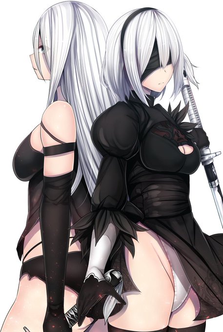 A2と2B。描いてみた。
#NieR
#ニーアオートマタ 