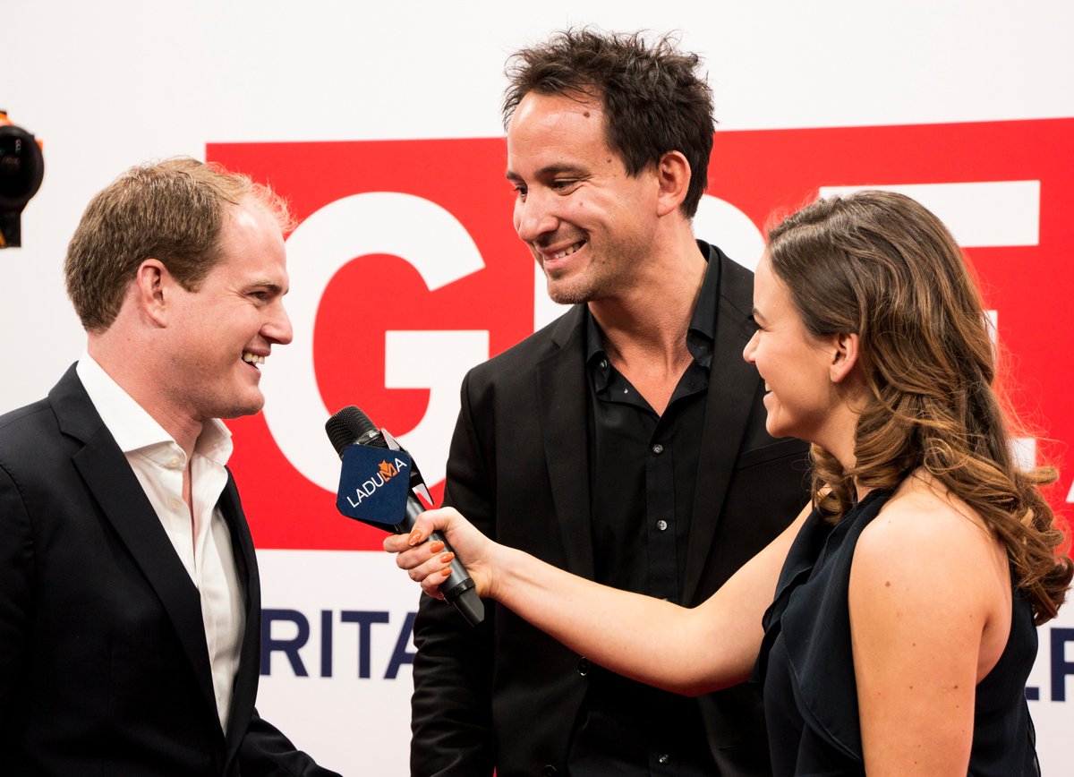 Delighted to chat with Stephen Ellis &amp; Marcel Mettelsiefen, of Oscar nominated short documentary, Watani: My homeland #Oscars #FilmisGREAT