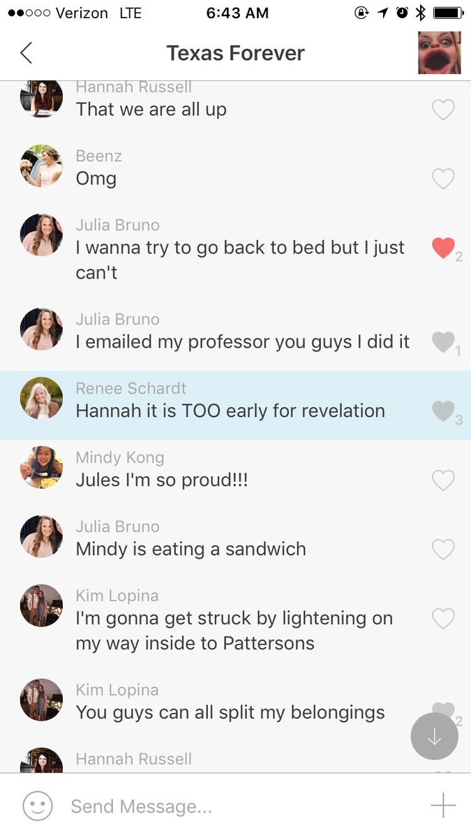 Texas3rdRodeo's tweet photo. Casual group conversation at 640 am. #texasandthestorm #everyonewasawakebefore630 #arehashtagsstillathing https://t.co/9U44LyXDXY
