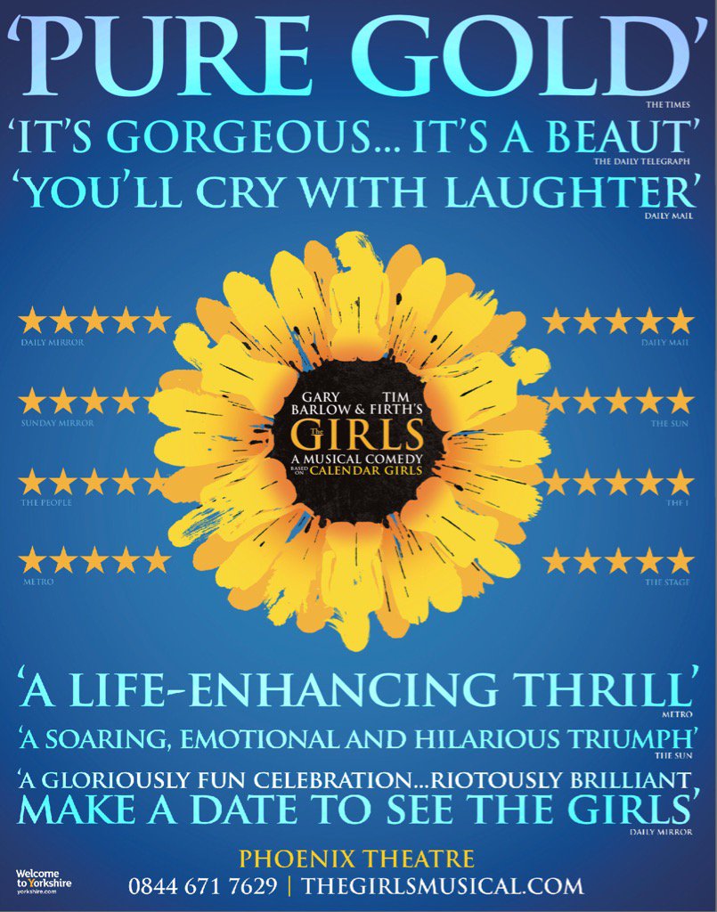 We are everywhere keep retweeting to win tickets to hear <a href="/GaryBarlow/">Gary Barlow</a> &amp;  tim talk of how they wrote <a href="/thegirlsmusical/">CALENDAR GIRLS the award winning musical</a>