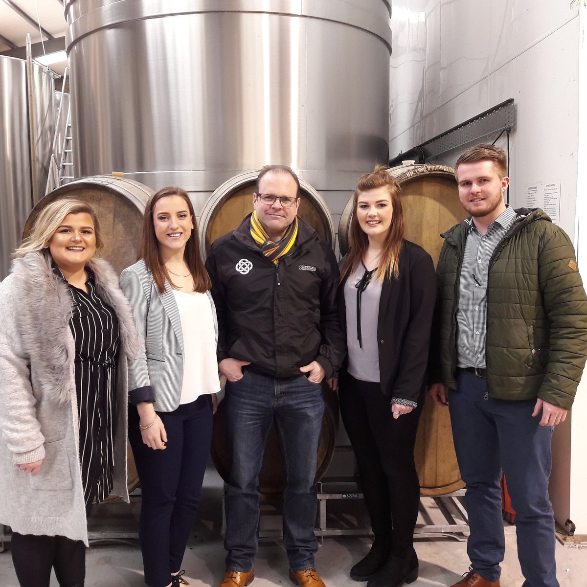 StonewellCider's tweet photo. Great to meet BIS students from @cit_ie this morning! Best of luck with your project! 📚 #cit #stonewellcider https://t.co/Y0OtbfUSRR