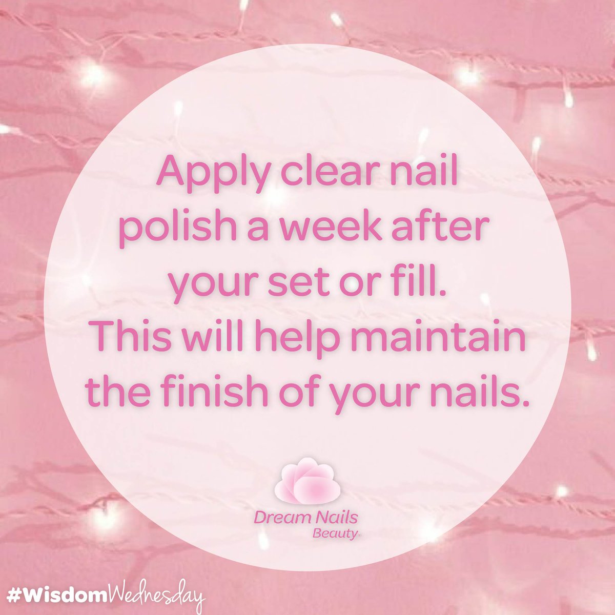 DreamNails_SA's tweet image. Apply clear nail varnish to up keep the shiny finish of your nails. #MyDreamNails #WisdomWednesday #UsefullTips #HealthyHands #YouthfulHands