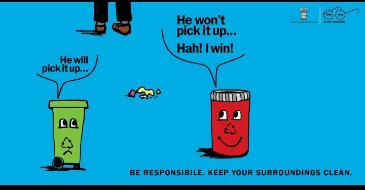 It is 'You' who can bring in a change! Don't wait for others to initiate it.
#MyCleanIndia #SwachhBharat #SwachhChhattisgarh #ODF