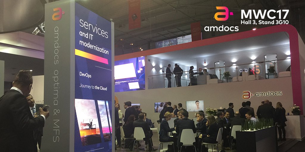 Amdocs's tweet image. .@Amdocsaia is an #AI. Talk to us at #MWC17 booth 3G10 to find out more