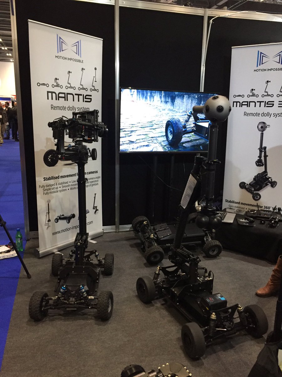 paulettecaletti's tweet photo. @BVExpo checking out the #Mantis360 https://t.co/ArZzhlmdAY