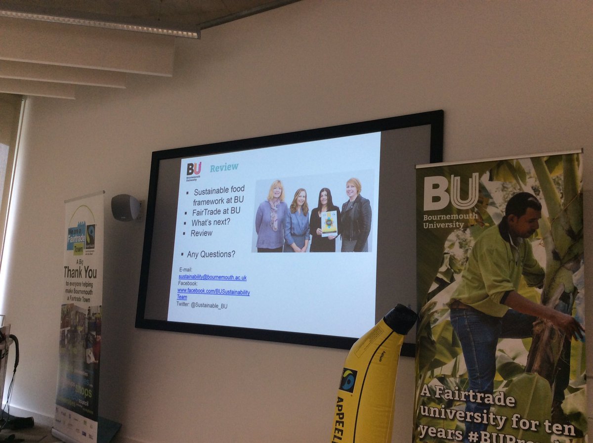 profshiel's tweet image. @SUBUGreen great to see this photo used in the slides.#FairTradeFortnight #BournemouthUni