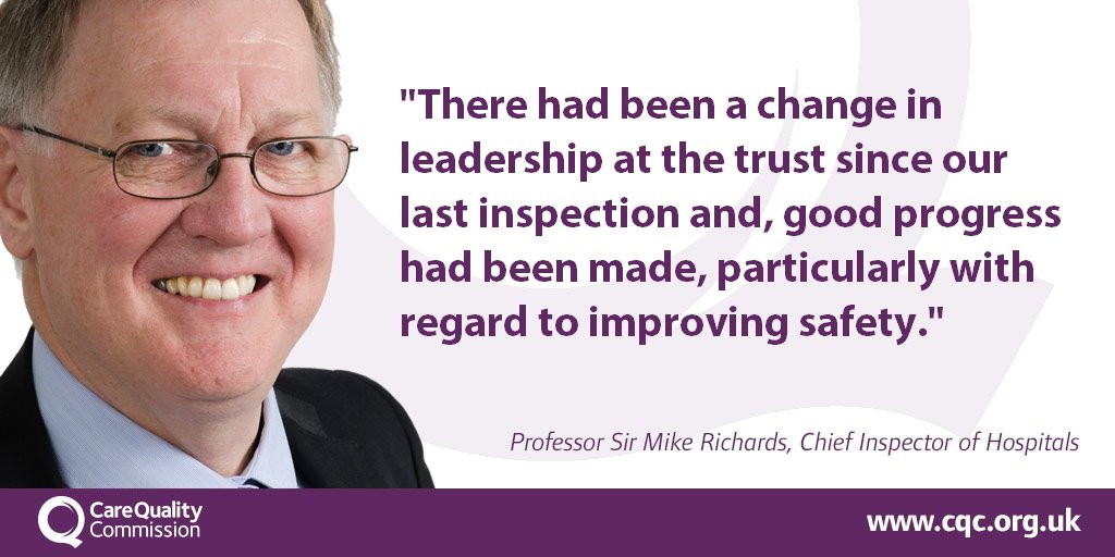 We've rated West Hertfordshire Hospitals NHS Trust as Requires Improvement bit.ly/2lSZfLj