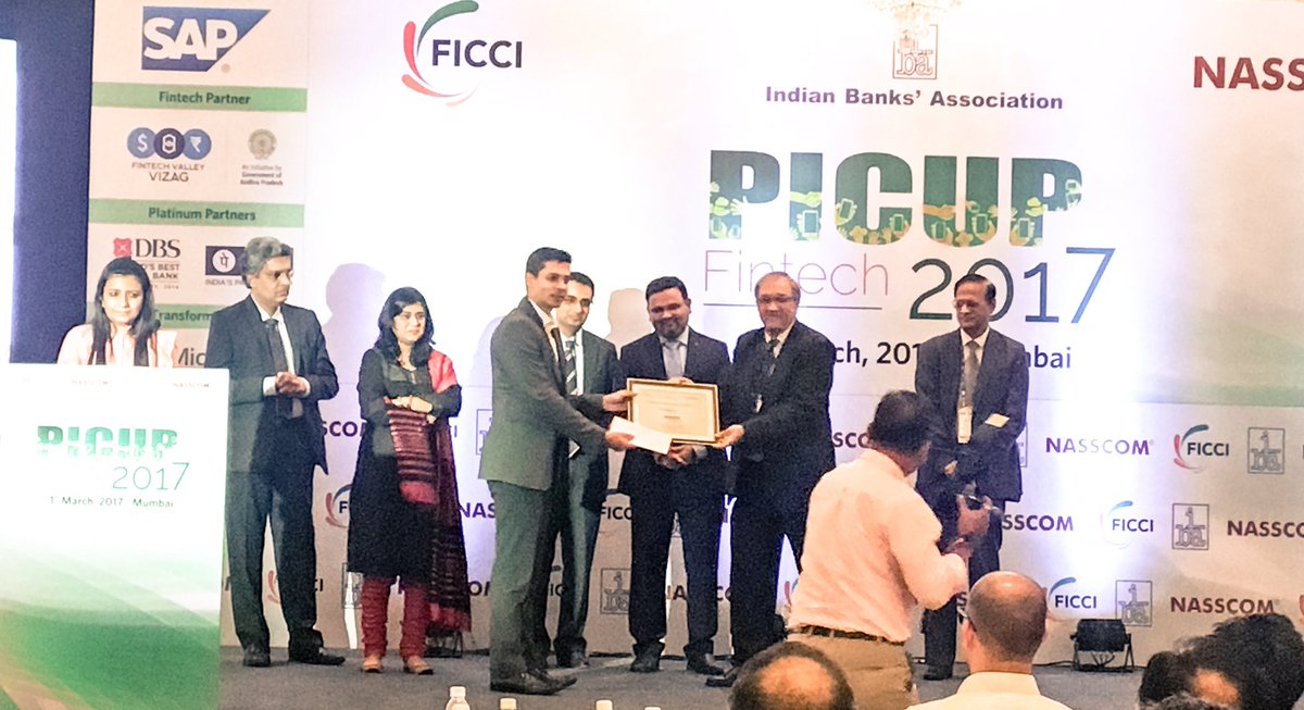 ficci_india's tweet photo. Recognising leading #FinTech Companies 

Category: Lending 

@MoneyTapApp 

#PICUPFINTECH https://t.co/a2EdKX1AfY