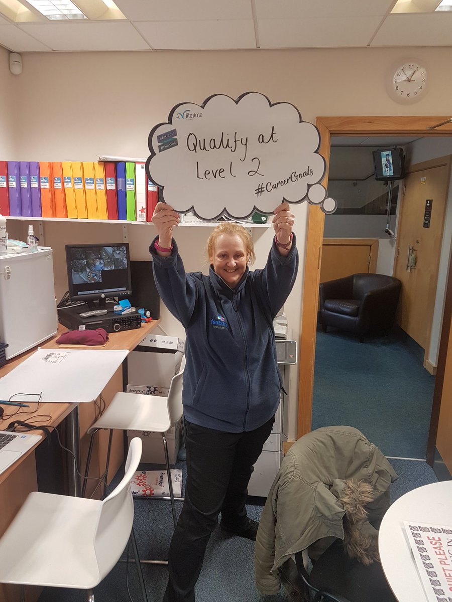 jojo_tripod's tweet photo. Tracey @footstepsfamily Stratford is nearly at the end of her course and is close to achieving her #CareerGoals #NAW2017 @Lifetime_EY https://t.co/x2R1etDgbM