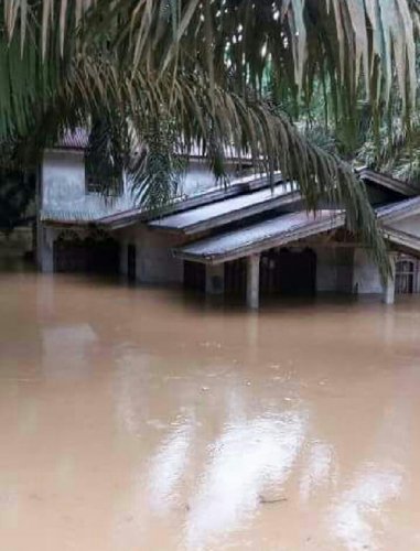 Kabar_Indragiri's tweet photo. #Berita Inhu Diterjang Banjir Bandang, 1 Unit Rumah dan Jembatan di Desa Pesajian di Kecamatan Batang Peranap Hanyut https://t.co/1g0dH3qypm https://t.co/olI2w6pc61