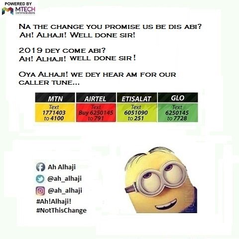 ah_alhaji's tweet photo. We were promised one naira to one dollar, we all know what we got... #AhAlhaji #NotThisChange #IStandWithNigeria https://t.co/y0F2T9QVoO