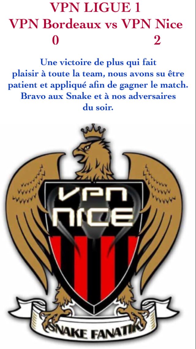 VPN_nice's tweet image. @VPN_nice @SnakeFanatik @VPN_France_PS4