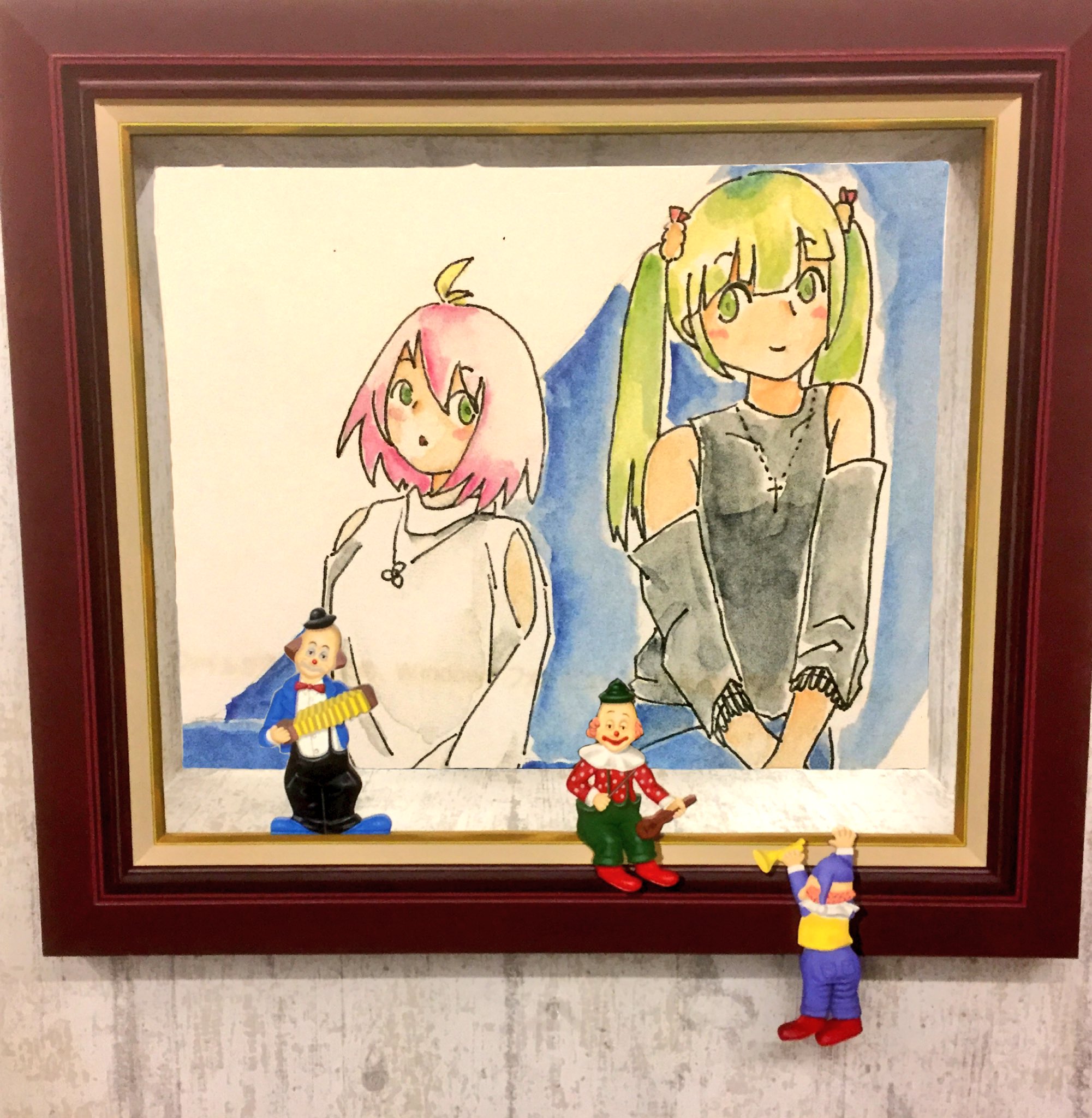 おいでよ名古屋 おいなご 名古屋においでよ いりなか 渡辺健一トリックアート美術館では 様々なトリックアートの世界を垣間見る事が出来るよ 入館券もトリックアートになっていて素敵だよね 館内撮影は基本的にダメだけど 記念撮影用に トリック