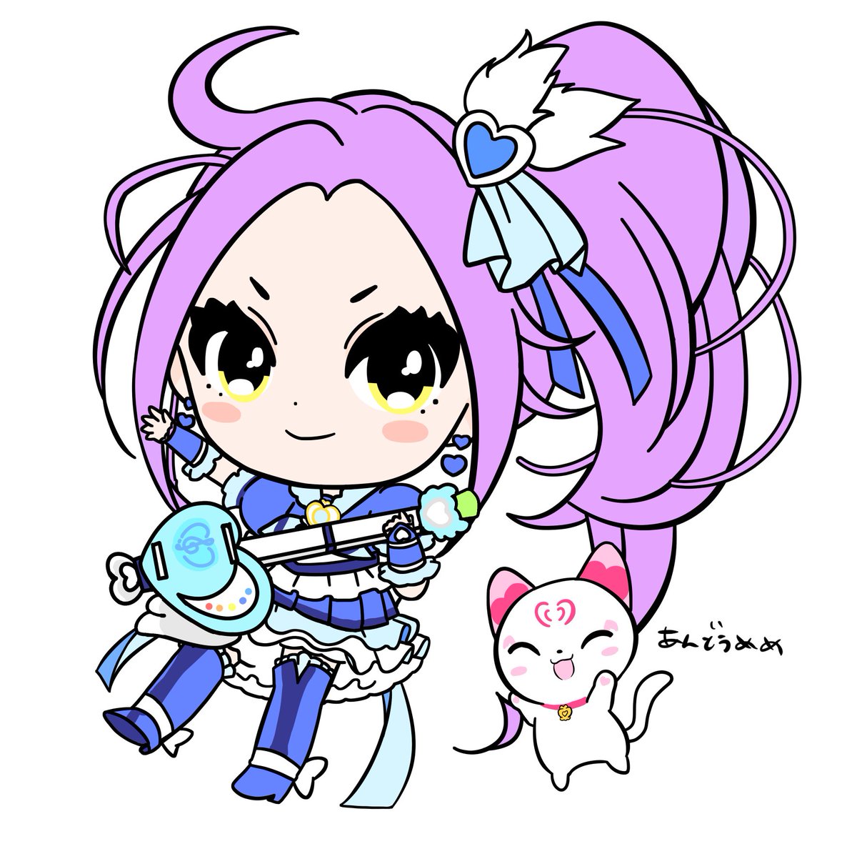 ノシ インターネット老人会 キュアビート ハミィ プリキュア キュアビートとハミィ描きました ー ノシ インターネット老人会 キュアビート ハミィ プリキュア キュアビートとハミィ描きました ー