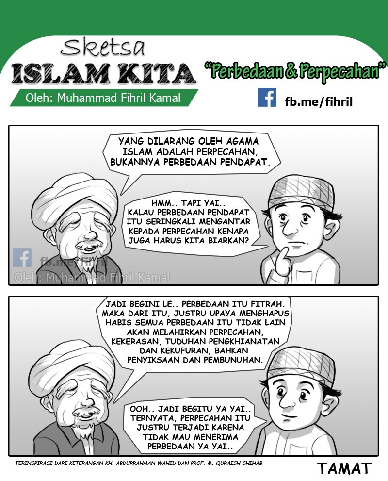 Fihril Kamal On Twitter Alhamdulillah KOMIK BARU GUS Perbedaan