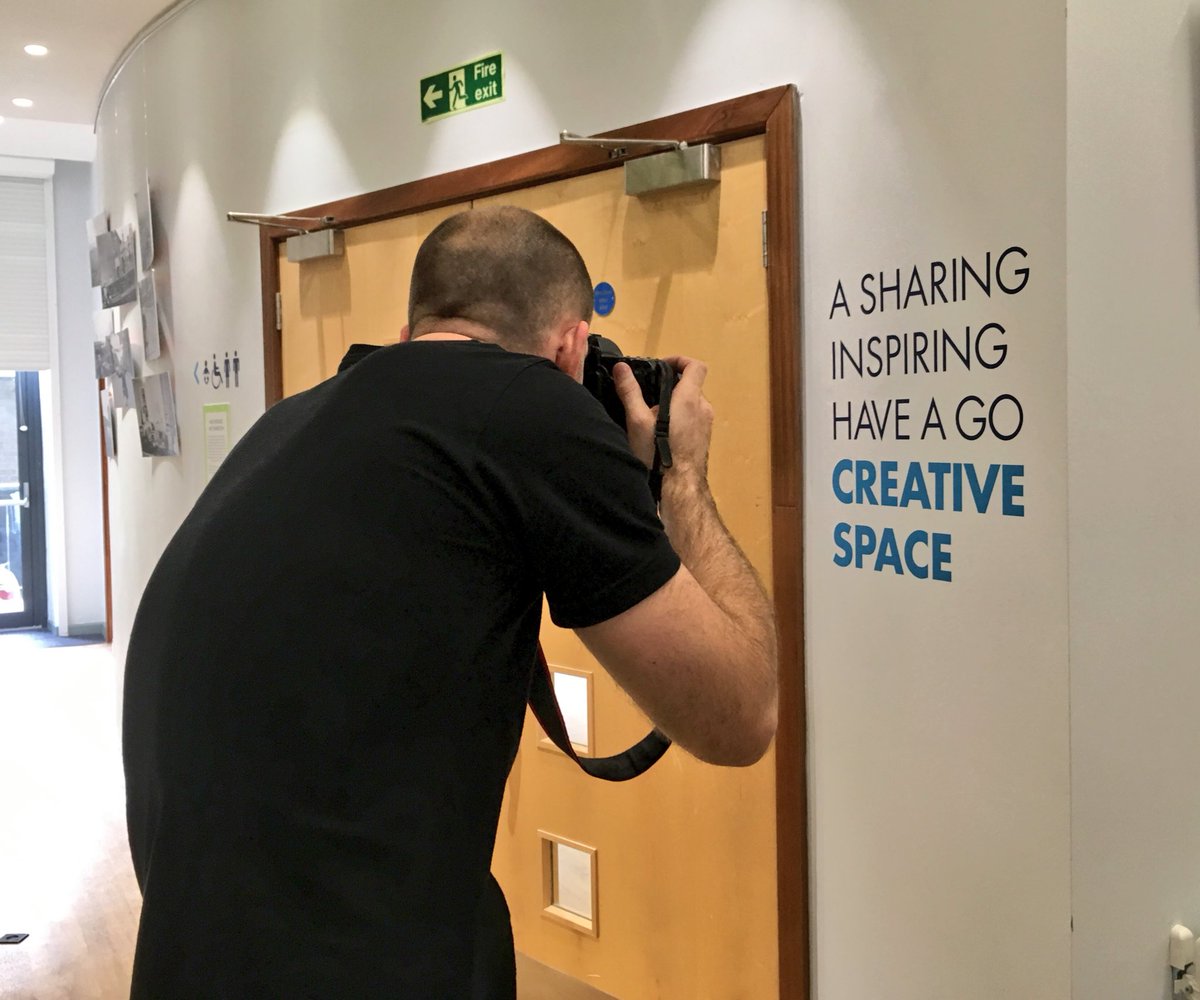 ThriveAtConnect's tweet photo. It's an exciting day at #ThriveAtConnect - we have @ShotByDavis photographing our lovely spaces for some new promotion coming soon. https://t.co/Mo60rlYzt8