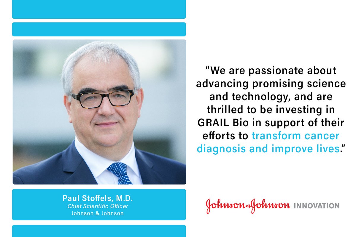JNJInnovation's tweet photo. Our investment in @GRAILBio to be focused on potentially transformational innovation in cancer diagnosis https://t.co/w2LHkWgCXo https://t.co/SaLR2vlsXa
