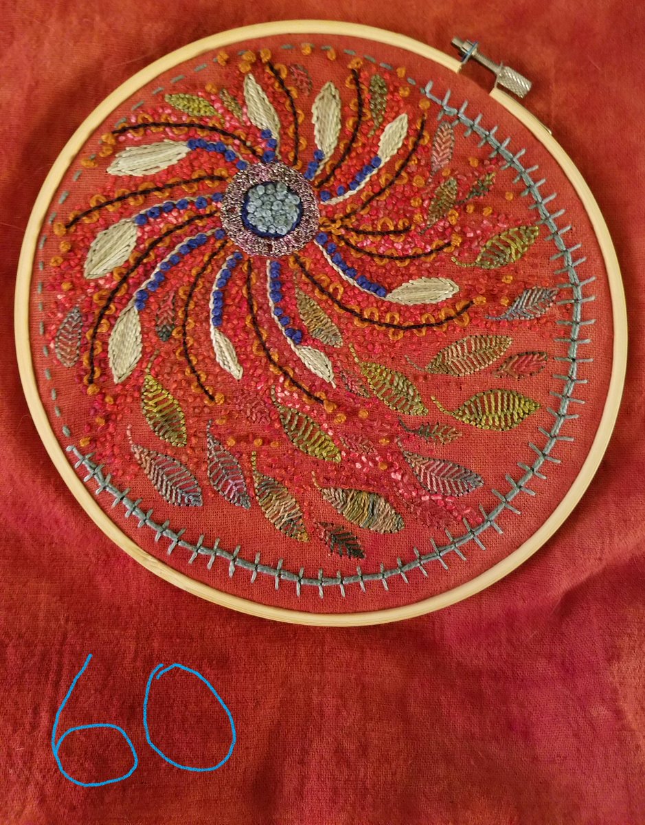 SandraABrick's tweet photo. #1yearofstitches  - day 60 https://t.co/U3UAdrDNuP