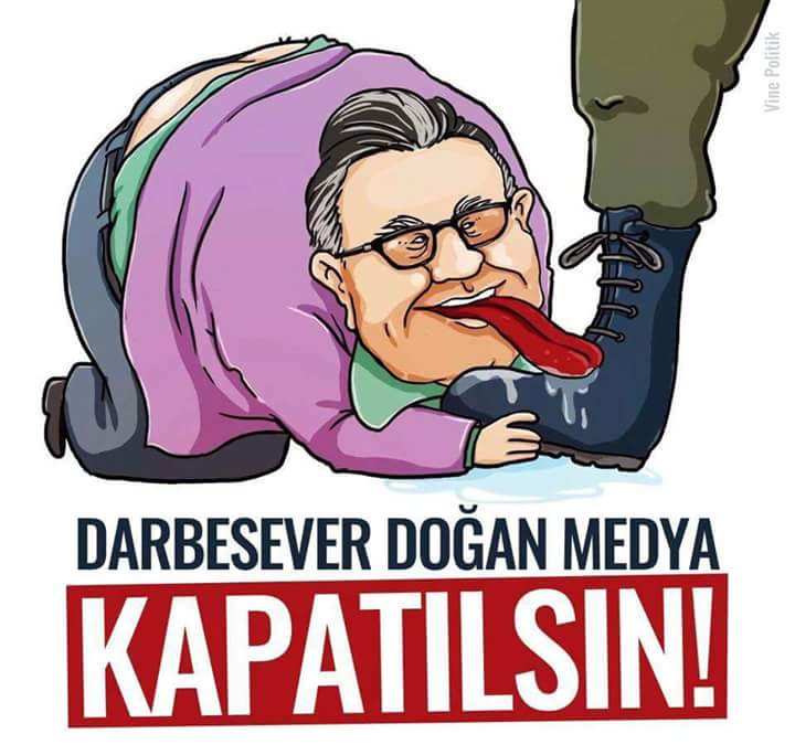 Ülkenin tek teröristi bu kaldı ❗
ŞİMDİ SIRA SİZDE
Aydın Doğan hesap 
Verecek haddini bileceksin..❗❗