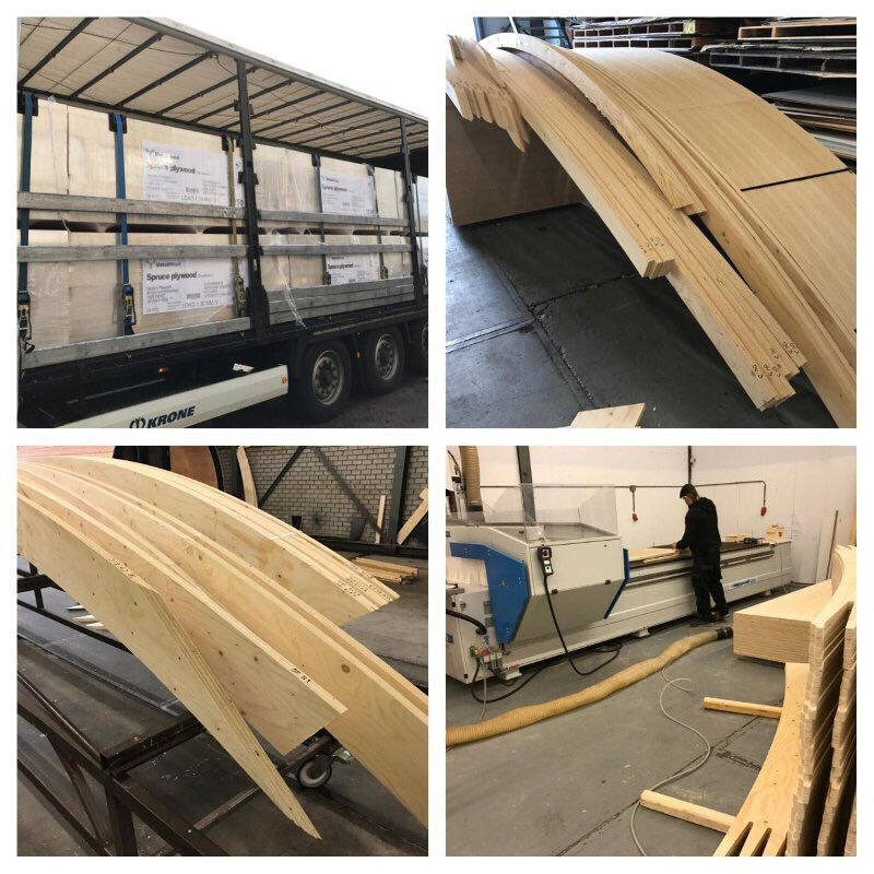 TechnoTrainBv's tweet photo. Volop productie https://t.co/Z2eHOwP8Sm
#bouw #spanten #nieuwbouw #cnc #freeswerk https://t.co/7VqJvfYYQ5
