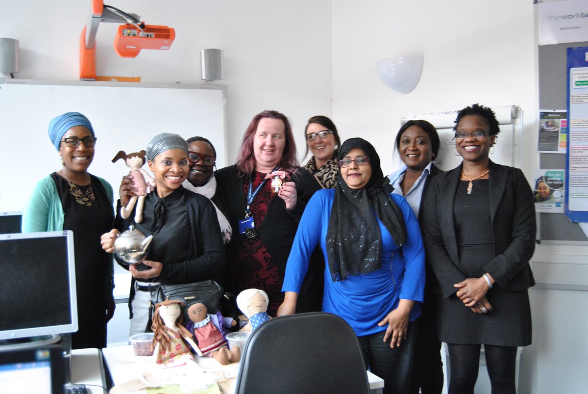 newhamcollege's tweet image. @EnterpriseSteps #entrepreneurs share their #business journeys for #IT #Skills workshop! #stepstosuccess