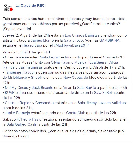 La Clave de REC tweet media