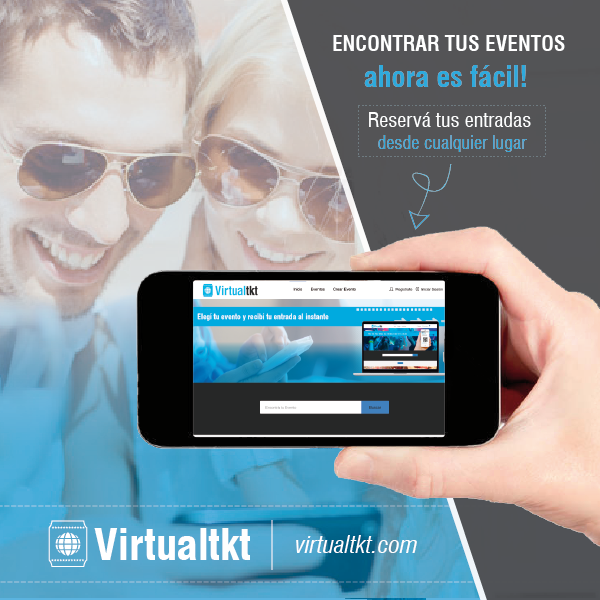 virtualtktarg's tweet photo. Reservá tus entradas desde cualquier lugar con #Virtualtkt  💻 🙌
#Fiestas #Recitales #Deportes #Teatros  #Etickets 
🌐 https://t.co/jp1CHr60ZE https://t.co/h5H5gmRx6B