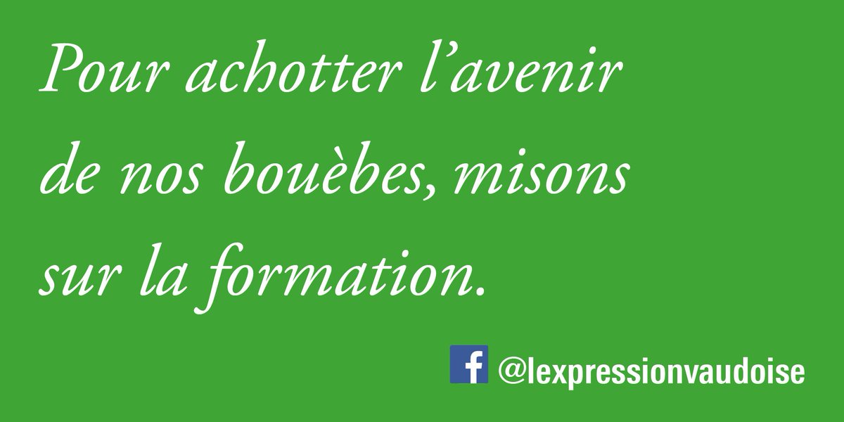 LexpressionVD's tweet image. .#LexpressionVD #Achotter #Bouèbes #Formation #Avenir - ow.ly/JP4n308iBOD