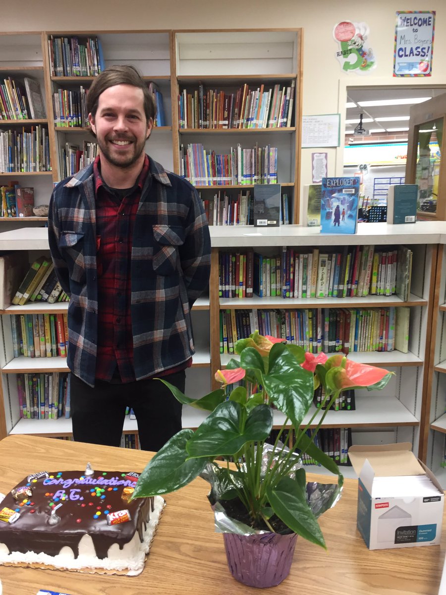 orchards3700's tweet photo. Congratulations to Mr. Harper!  He was selected as the Martha S. Baskin Outstanding Elementary Teacher of the Year. https://t.co/Q89rBLuAqg
