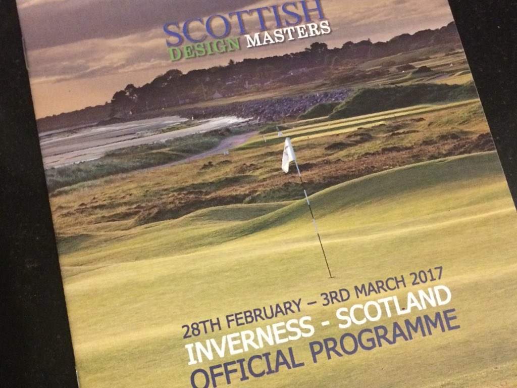 VisitScotGolf's tweet image. Fantastic turnout for inaugural @DesignMasters17 in Inverness discussing Scotland's role in golf course architecture
