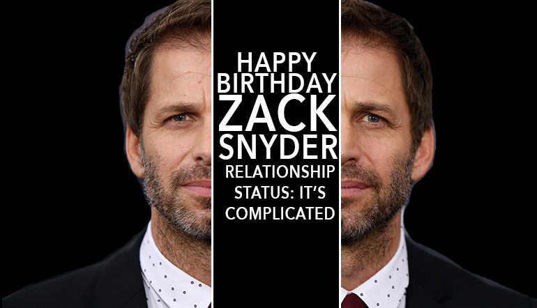 Love him or hate him, Zack Snyder\s a blockbuster filmmaker. It\s his bday and I look at my 