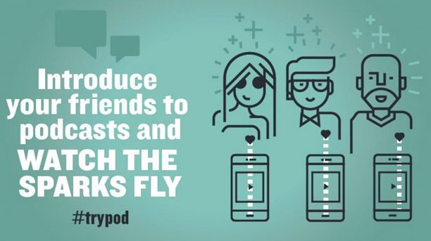 CRNMarketing's tweet photo. We at @CollisionsMedia support #trypod project to help friends &amp; colleagues experience the joy of #podcasts. #Book_Podcast #Distraction_Pod https://t.co/mUGsNxDl0N