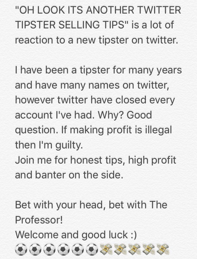 InplayProfessor's tweet image. Welcome aboard :) #inplay #tips #tipster #betting #profit #footballbet 💰